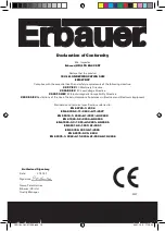 Предварительный просмотр 15 страницы Erbauer ERI067RSP Instruction Manual