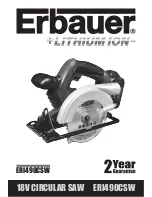 Preview for 1 page of Erbauer ERI490CSW Original Instructions Manual