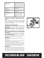 Preview for 17 page of Erbauer ERI490CSW Original Instructions Manual