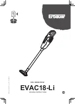 Предварительный просмотр 1 страницы Erbauer EVAC18-Li Instruction Manual