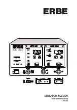 Preview for 1 page of Erbe 10128-002 Instruction Manual