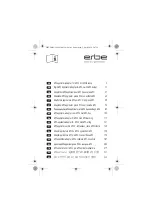 Preview for 1 page of Erbe 20132-249 Notes On Use