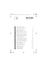 Предварительный просмотр 1 страницы Erbe 20134-001 Notes On Use