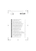 Предварительный просмотр 1 страницы Erbe 20183-070 Notes On Use