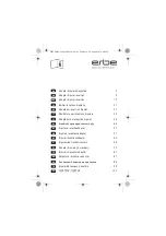 Предварительный просмотр 1 страницы Erbe 20183-110 Notes On Use