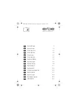 Erbe 20195-080 Manual предпросмотр