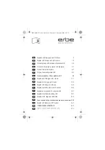 Предварительный просмотр 1 страницы Erbe 20195-132 Notes On Use