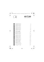 Предварительный просмотр 1 страницы Erbe 20195-134 Manual