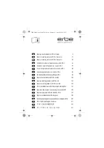 Предварительный просмотр 1 страницы Erbe 21196-115 Manual