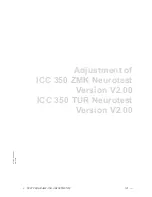 Предварительный просмотр 105 страницы Erbe ICC 200 Service Manual