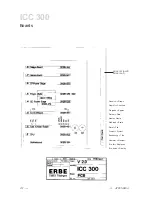 Предварительный просмотр 252 страницы Erbe ICC 200 Service Manual