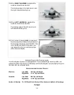 Предварительный просмотр 15 страницы erc ERC1500 EUROFIGHTER Instruction Manual