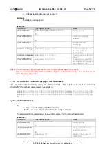 Preview for 12 page of Erco & Gener Genloc 31e Command List