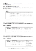 Preview for 14 page of Erco & Gener Genloc 31e Command List