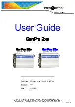 Предварительный просмотр 1 страницы Erco & Gener GenPro 22e User Manual