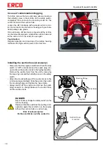 Предварительный просмотр 16 страницы Erco ES-640PIA Original Operator'S Manual