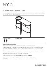 Preview for 1 page of Ercol Ancona 5152 Quick Start Manual