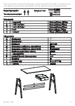 Предварительный просмотр 2 страницы Ercol Ballatta Desk 2202 Assembly Instructions Manual