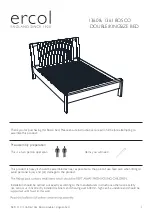 Предварительный просмотр 1 страницы Ercol BOSCO 1360 Manual