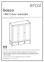 Ercol Bosco 1366 Manual preview