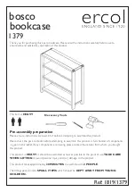 Preview for 1 page of Ercol Bosco 1379 Instruction Manual