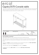 Ercol Capena 3573 Instruction Manual предпросмотр