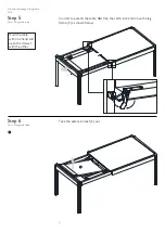 Preview for 8 page of Ercol Ella Small Extending Dining Table 4240 Assembly Instructions Manual