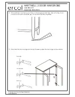 Предварительный просмотр 8 страницы Ercol HARTWELL 2 DOOR WARDROBE Assembly Instructions Manual