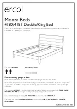 Предварительный просмотр 1 страницы Ercol Monza 4180 Assembly Instructions