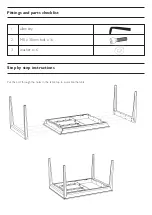 Preview for 2 page of Ercol Novoli 4350 Instructions