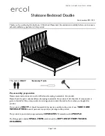 Ercol Shalstone Bedstead Double Assembly Manual предпросмотр