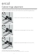 Preview for 7 page of Ercol Shalstone Manual