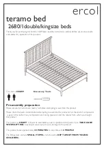 Предварительный просмотр 1 страницы Ercol Teramo 2680 Instruction Manual