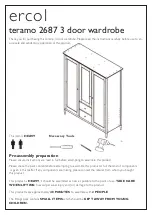 Предварительный просмотр 1 страницы Ercol Teramo 2687 Instructions Manual