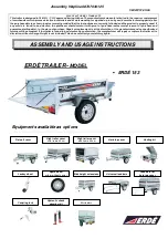 Erde 153 Assembly And Usage Instructions preview