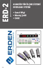 Preview for 12 page of Erden ERD-2 Manual