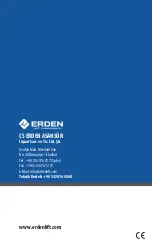 Предварительный просмотр 24 страницы Erden ERD-2 Manual