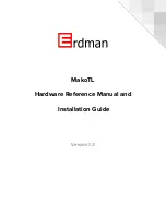 Предварительный просмотр 1 страницы Erdman Video Systems MakoTL Hardware Reference Manual