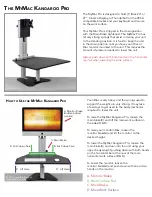 Предварительный просмотр 3 страницы Ergo Desktop MyMac Kangaroo Pro Assembly Instructions