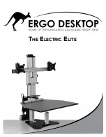 Предварительный просмотр 1 страницы Ergo Desktop The Electric Elite Manual