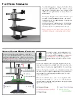 Предварительный просмотр 3 страницы Ergo Desktop The Hybrid Kangaroo Assembly Instructions