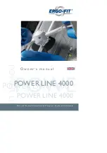 ERGO-FIT POWERLINE 4000 Owner'S Manual предпросмотр