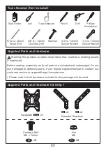 Предварительный просмотр 3 страницы ERGO-INNOVATE EI6151 Instruction Manual