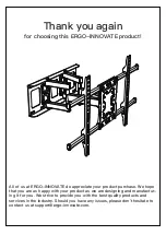 Предварительный просмотр 12 страницы ERGO-INNOVATE EI6181 Instruction Manual