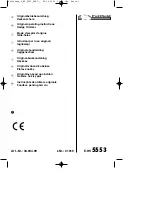 Предварительный просмотр 1 страницы Ergo tools 34.034.99 Original Operating Instructions