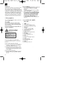 Preview for 12 page of Ergo tools 44.720.50 Operating Instructions Manual