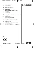 Предварительный просмотр 1 страницы Ergo tools Pattfield 41.704.31 Operating Instructions Manual