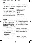 Предварительный просмотр 4 страницы Ergo tools Pattfield 41.704.31 Operating Instructions Manual