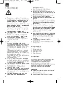 Preview for 8 page of Ergo tools Pattfield 41.733.32 Original Operating Instructions