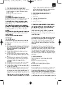 Предварительный просмотр 3 страницы Ergo tools Pattfield E-STP 1020 N Operating Instructions Manual